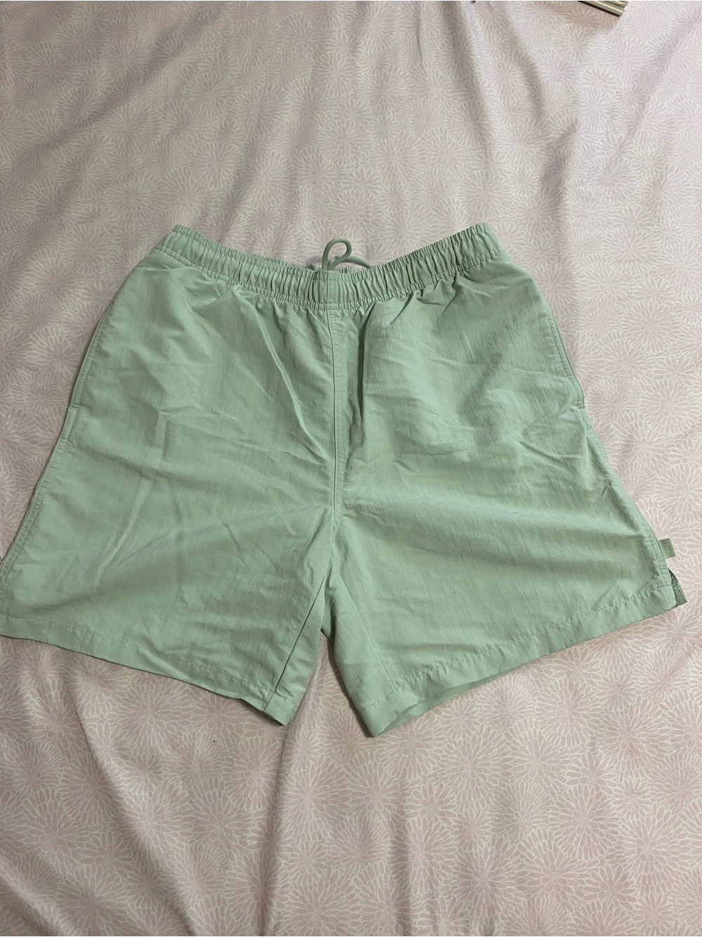 TNA Men's Athletic Shorts — Pale Mint Green